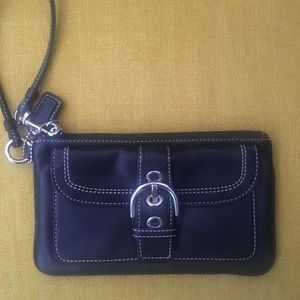 COACH Black Wristlet- Great Condition!